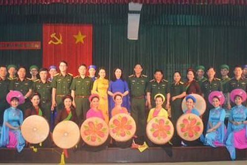 Báo cáo chương trình nghệ thuật đón Đoàn Bộ trưởng Bộ Quốc phòng nước Cộng hòa Nhân dân Trung Hoa