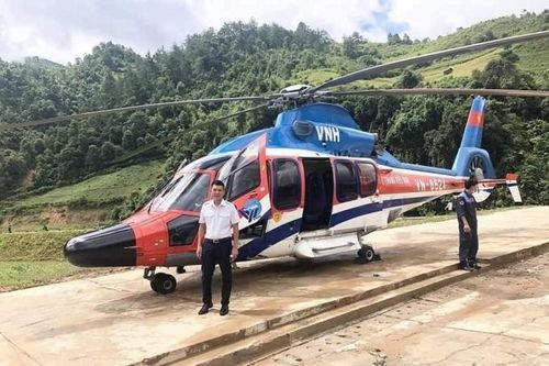Lần đầu tiên mở tour du lịch ngắm cảnh Sa Pa từ máy bay trực thăng
