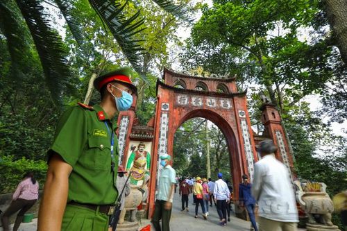 Phú Thọ: An ninh thắt chặt để đảm bảo trật tự cho Lễ Giỗ Tổ Hùng Vương