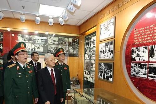 Tổng Bí thư dự Lễ kỷ niệm 70 năm Ngày Truyền thống Bệnh viện 108