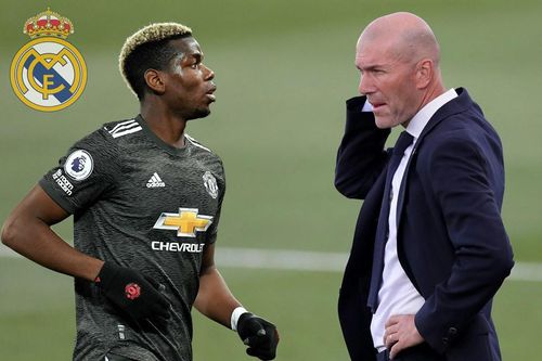 Zidane hối thúc Real Madrid mua Pogba