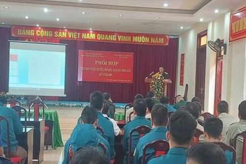 VKSQS khu vực 23 tuyên truyền phòng, chống tệ nạn xã hội