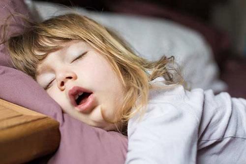 Khắc phục tình trạng ngủ ngáy ở trẻ?