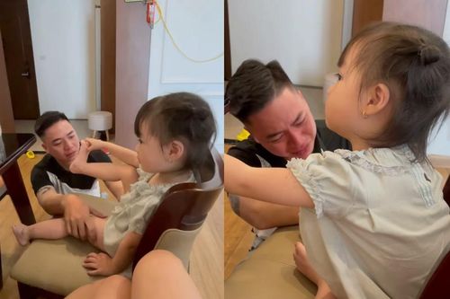 Ông bố khóc nức nở khi con gái đến tuổi đi học mẫu giáo khiến dân tình 'phát cuồng' vì quá đỗi dễ thương