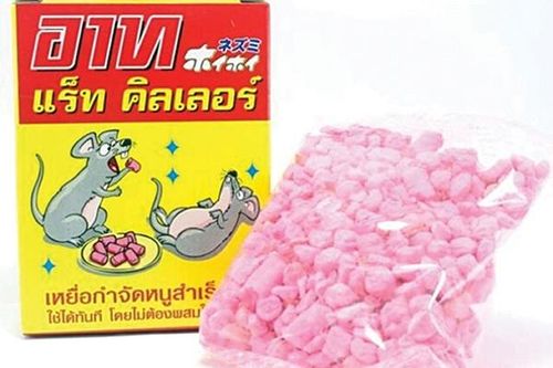 Thuốc diệt chuột nhiều màu sắc: 'Thuốc độc' đối với trẻ em
