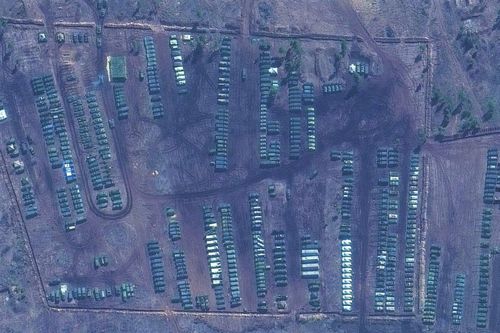 Ảnh vệ tinh hé lộ quy mô lực lượng Nga dọc biên giới Ukraine