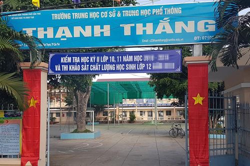 Không bổ nhiệm lại hiệu trưởng kiện giám đốc Sở GD&ĐT Cần Thơ