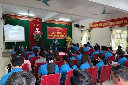 Tập huấn nghiệp vụ công tác nữ công năm 2021