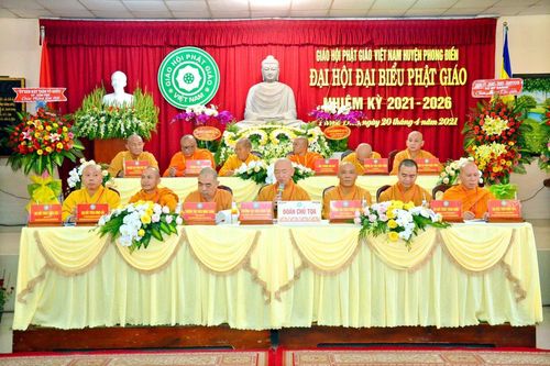Cần Thơ: Đại đức Thích Thiện Hữu làm Trưởng ban Trị sự Phật giáo huyện Phong Điền nhiệm kỳ 2021-2026