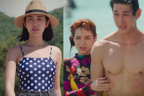 'Cây táo nở hoa': Báu ghen với vóc dáng Châu