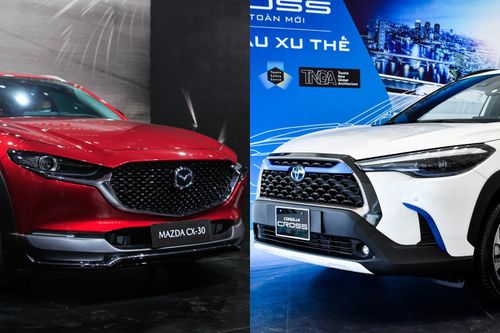 Mazda CX-30 có đủ sức cạnh tranh Toyota Corolla Cross?