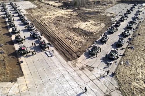 Nga ra lệnh rút quân gần biên giới Ukraine