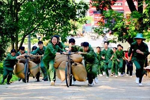 Trải nghiệm 'Chúng em làm chiến sĩ Điện Biên'