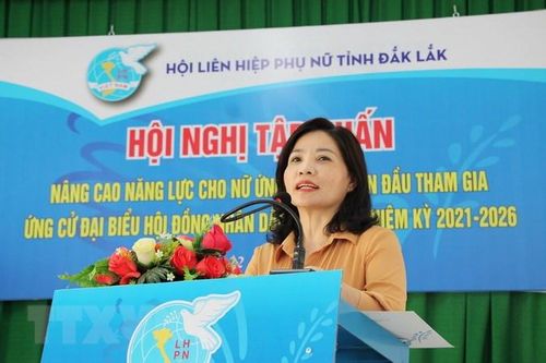 Nâng cao năng lực cho nữ ứng cử viên lần đầu tham gia ứng cử HĐND