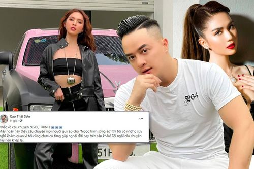 Cao Thái Sơn lên tiếng bênh vực Ngọc Trinh giữa ồn ào 'Khoe gì là chuyện của cô ấy'