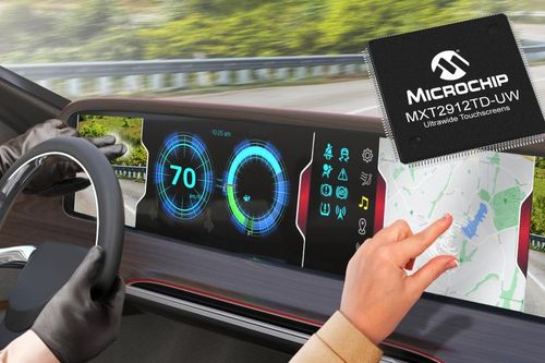 Chip đầu tiên đủ điều kiện sử dụng trên ô tô dành cho màn hình cảm ứng lớn