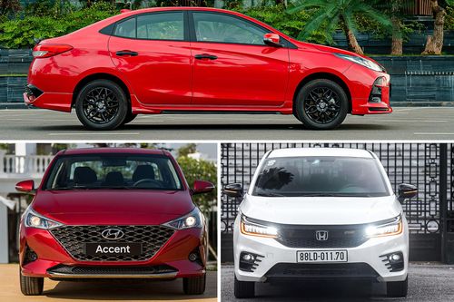Xe sedan cỡ B – Cỗ xe tam mã trên thị trường ô tô Việt