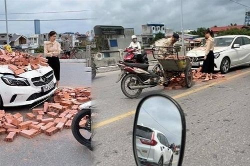 Chủ Mercedes không bắt đền xe chở gạch: Nhân văn mà thiếu nhân văn