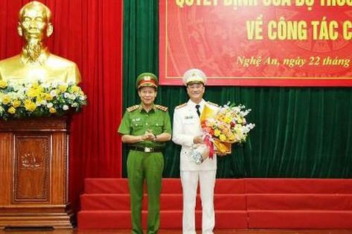 Nghệ An có tân Giám đốc công an tỉnh