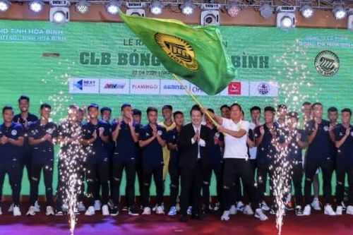 Hòa Bình FC ra mắt giải hạng Nhì quốc gia