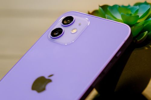 Ảnh chi tiết iPhone 12 phiên bản màu tím