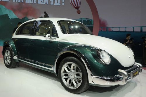 Mẫu ôtô điện Trung Quốc giống 'con bọ' Volkswagen Beetle