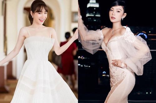 Nhã Phương và dàn mỹ nhân chuộng mặc váy áo hở vai