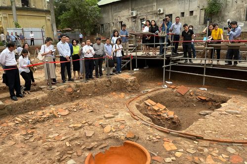 Phát hiện mới tại khu vực điện Kính Thiên : Lại bất ngờ về Hoàng cung Thăng Long