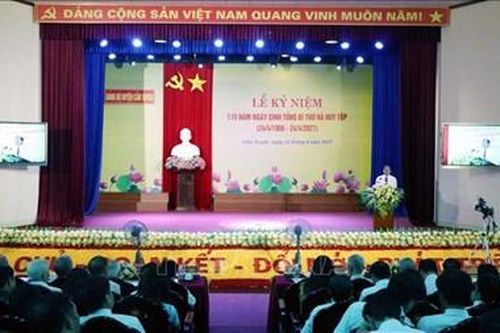 Kỷ niệm 115 năm Ngày sinh Tổng Bí thư Hà Huy Tập