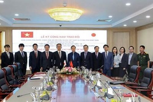 Ký công hàm trao đổi 2 phi dự án do Chính phủ Nhật Bản viện trợ