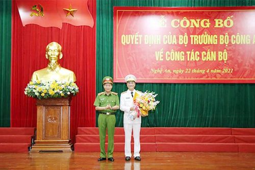 Điều động Giám đốc Công an tỉnh Bắc Ninh làm Giám đốc Công an tỉnh Nghệ An