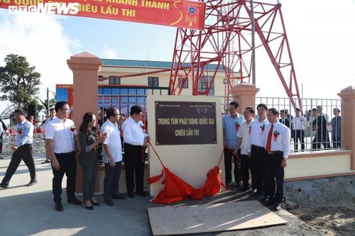 Đài Tiếng nói Việt Nam khánh thành Trung tâm Phát sóng Quốc gia tại huyện Hoàng Su Phì, tỉnh Hà Giang