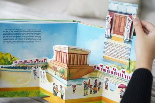 Ra mắt sách pop-up đầu tiên về Hà Nội