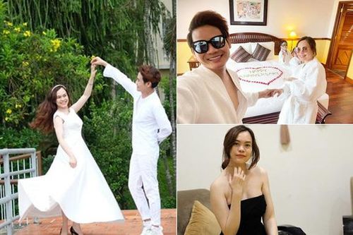 22 năm bên nhau, MC Hồng Phúc và vợ có lễ 'hấp hôn' sang chảnh, đầy lãng mạn