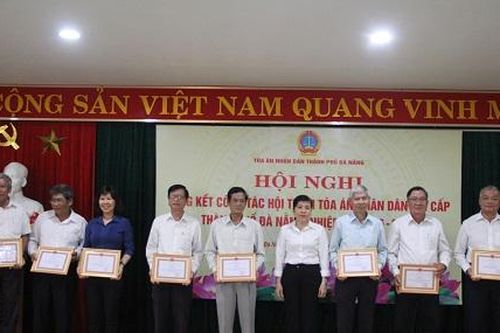 Hội nghị tổng kết công tác Hội thẩm TAND hai cấp TP Đà Nẵng