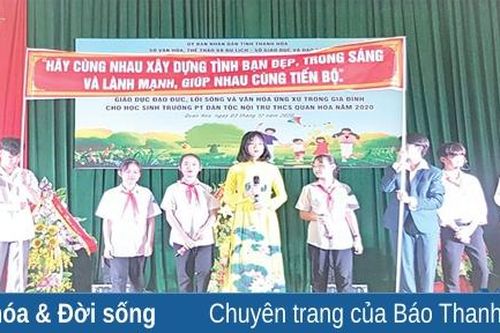 Lan tỏa văn hóa ứng xử tốt đẹp trong gia đình và nhà trường