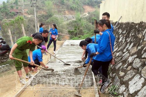 Tuổi trẻ Mường Luân học và làm theo Bác