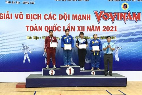 Đồng Nai giành 3 HCB, 3 HCĐ Giải vô địch các đội mạnh Vovinam toàn quốc 2021