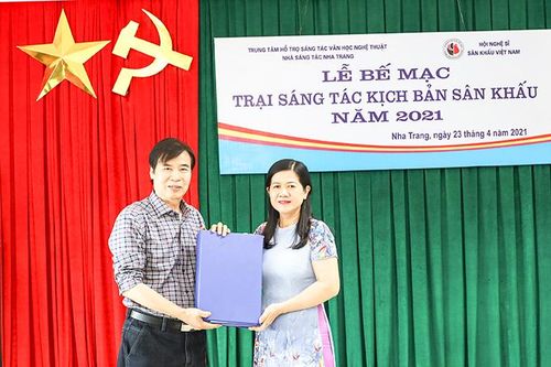 Bế mạc trại sáng tác kịch bản sân khấu năm 2021