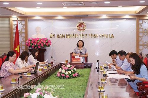 Họp Tiểu ban Đối ngoại, Ban Tổ chức Hội nghị Xúc tiến đầu tư tỉnh Sơn La năm 2021