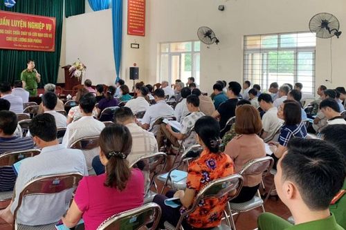 Huấn luyện nghiệp vụ phòng cháy, chữa cháy