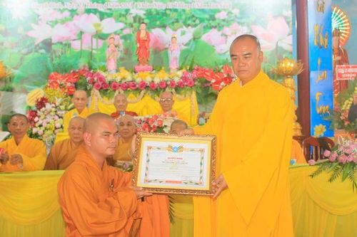 Đồng Tháp: Bổ nhiệm Đại đức Thích Phước Hạnh làm trụ trì chùa Thành Phước