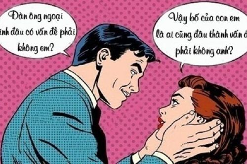 Khi vợ ủng hộ đàn ông ngoại tình
