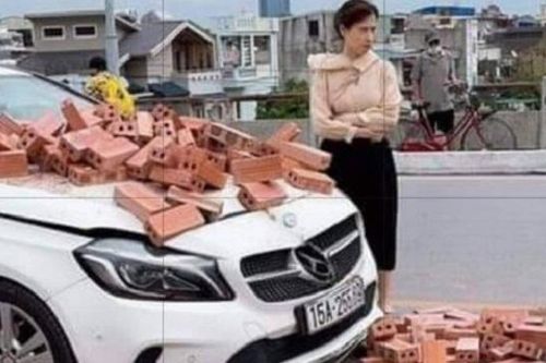 Chủ Mercedes không bắt đền, CSGT vẫn cần phạt tài xế xe chở gạch