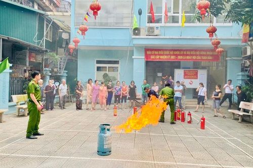 Quận Thanh Xuân: Tăng tuyên truyền phòng cháy, chữa cháy tại khu dân cư