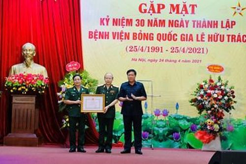 Bệnh viện Bỏng Quốc gia Lê Hữu Trác kỷ niệm 30 năm ngày thành lập