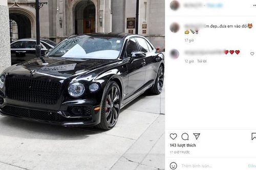Chồng cũ ca sĩ Lệ Quyên 'tậu' Bentley Flying Spur gần 30 tỷ đồng