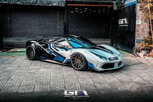 Ferrari 488 GTB Liberty Walk sở hữu 'bộ cánh' độc nhất Việt Nam