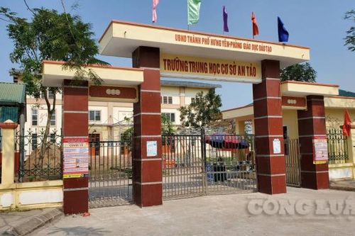 Hưng Yên: Hàng loạt dấu hiệu sai phạm trong đấu thầu dự án tại Trường THCS An Tảo