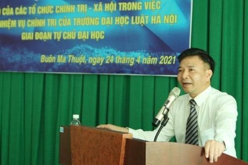 Đại học Luật Hà Nội tổ chức hội thảo khoa học thực hiện nhiệm vụ chính trị trong giai đoạn tự chủ đại học